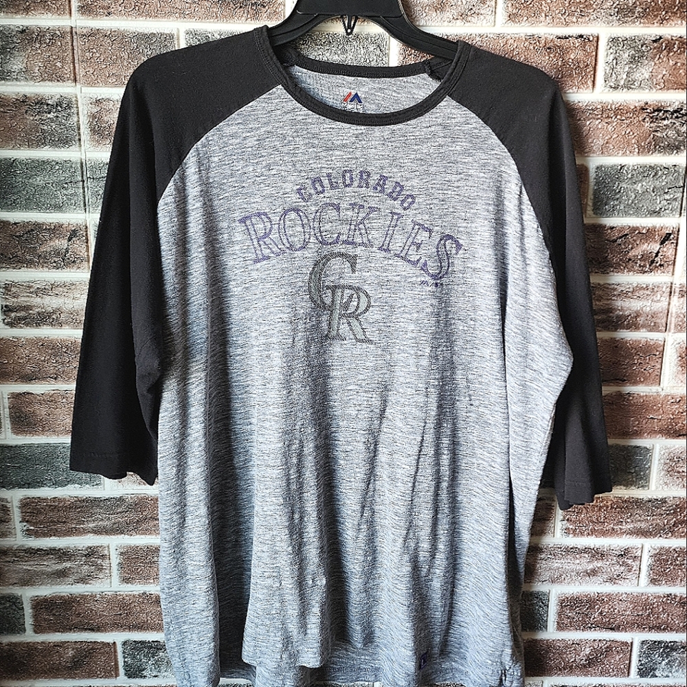 Rockies raglan Baseball tee